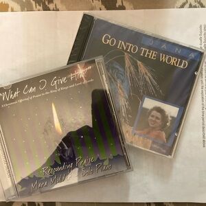 Inspirational Piano and Vocal CD’s